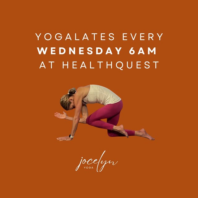 Yogalates @healthquestfitness is moving a little earlier - join me every Wednesday at 6…