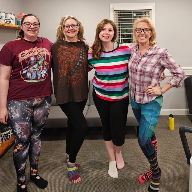 Just a little wacky and tacky at the studio on Wednesday! 😝

Thanks to these ladies fo…