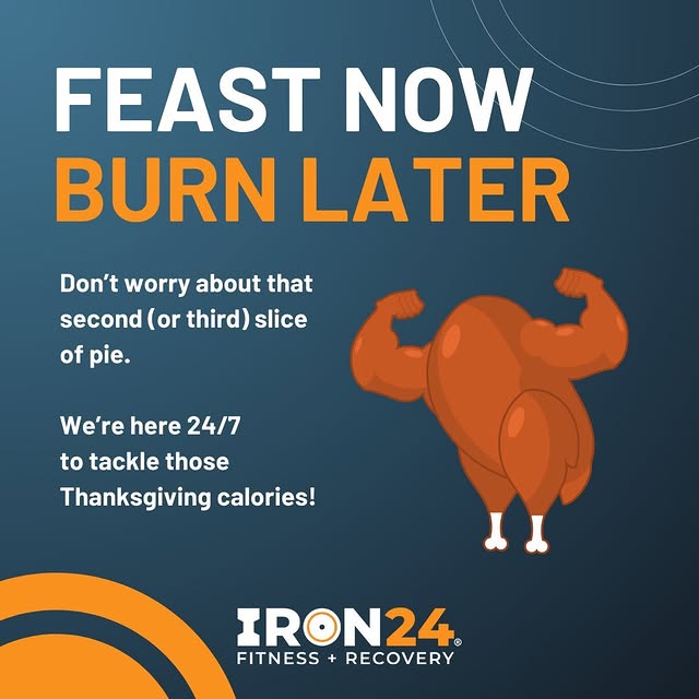 Happy Thanksgiving from Iron 24 💪 🦃