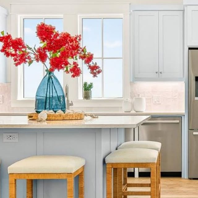 “Seas The Moment” at 312 Tailwind Drive is a brand-new 6 bed, 6.5 bath coastal retreat …