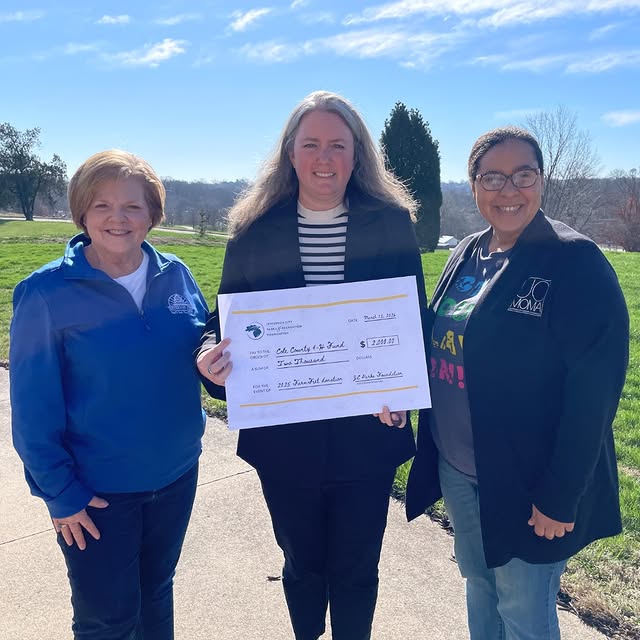 This morning the JC Parks and Recreation Foundation had the pleasure of presenting a ch…