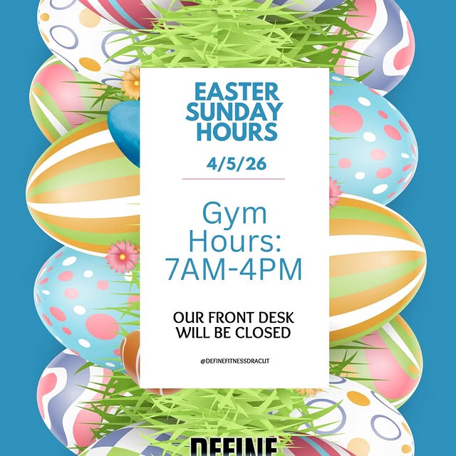 🐣🌸 Easter Sunday at Define 🌸🐣

We’ll be open 7AM–4PM this Sunday if you want to get…