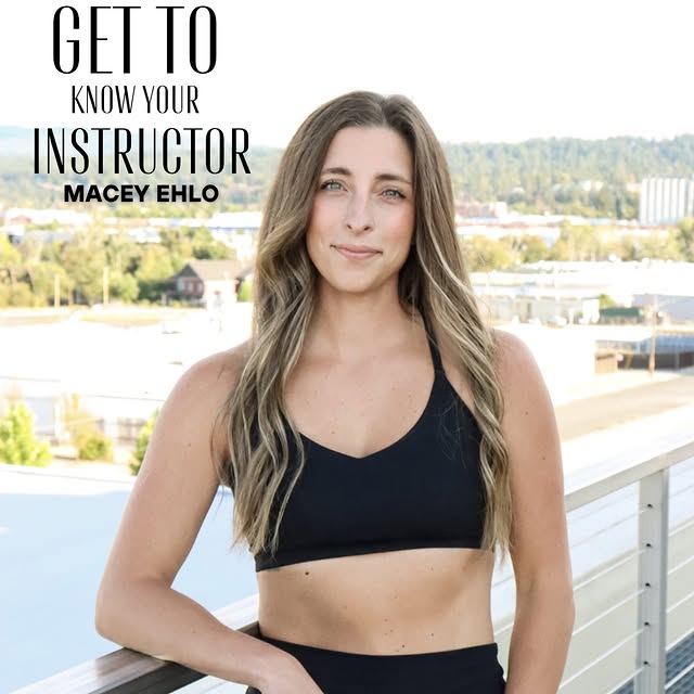 Meet your instructor (and manager) Macey Ehlo!💪✨
With 6+ years of training and coachin…