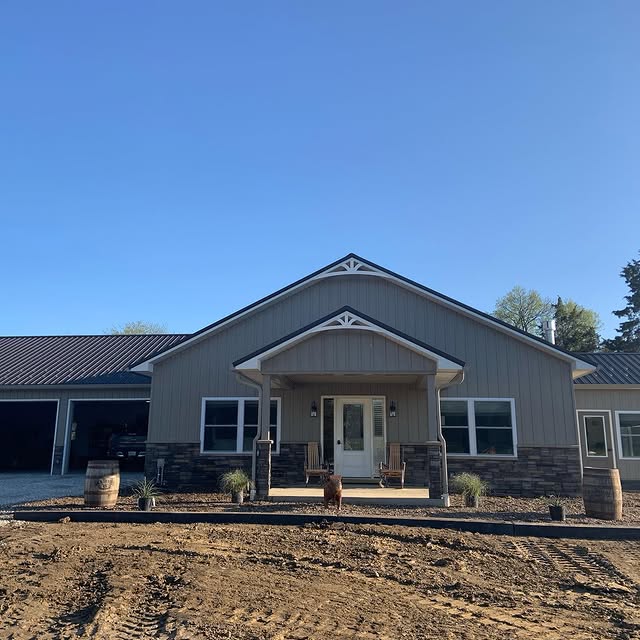 A little landscaping done today❤️