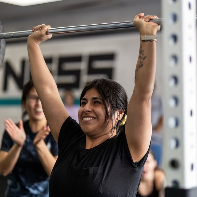 Sending all the love to three of our own competing at HYROX Houston this weekend — Lesl…