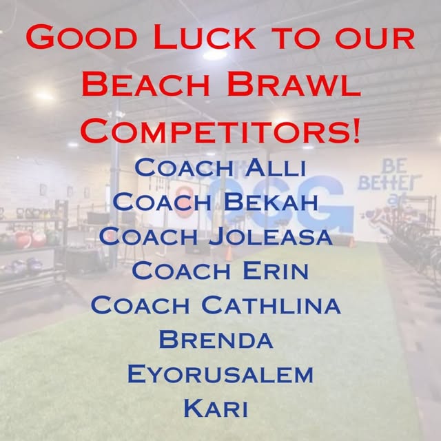 🔥 Good luck to all of our CSG athletes throwing down at Beach Brawl this weekend!

You…
